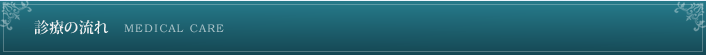 診療の流れ